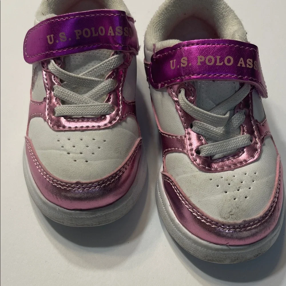 Pink and White Baby‎ Sneakers